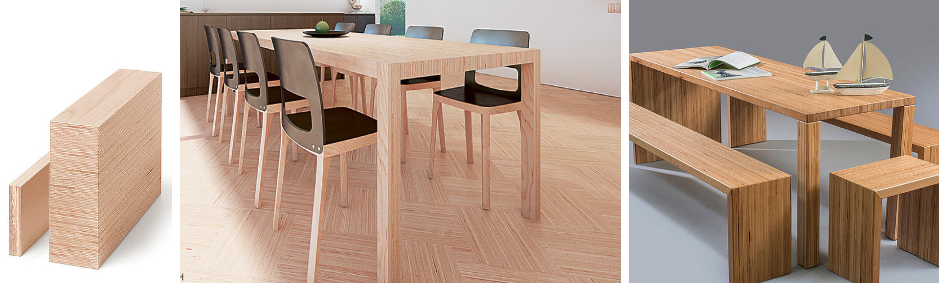 Tische und Tische aus BauBuche von Holz Hahn in Krefeld
