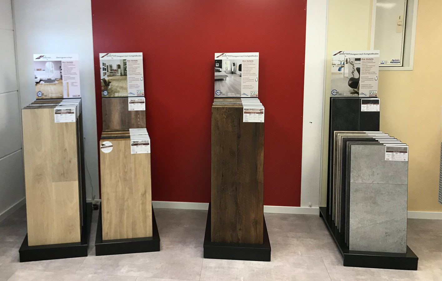 Boden-Ausstellung von Holz Hahn Krefeld